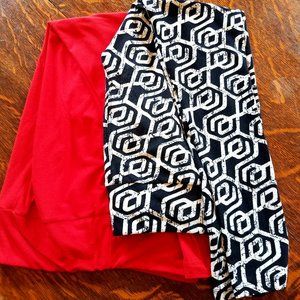 2 pair LuLaRoe leggings OS womens